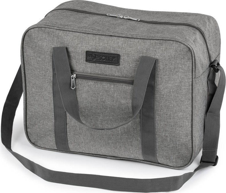 Category-reference soft holdall. Interim visual — not a finished SizerSafe brand photograph.